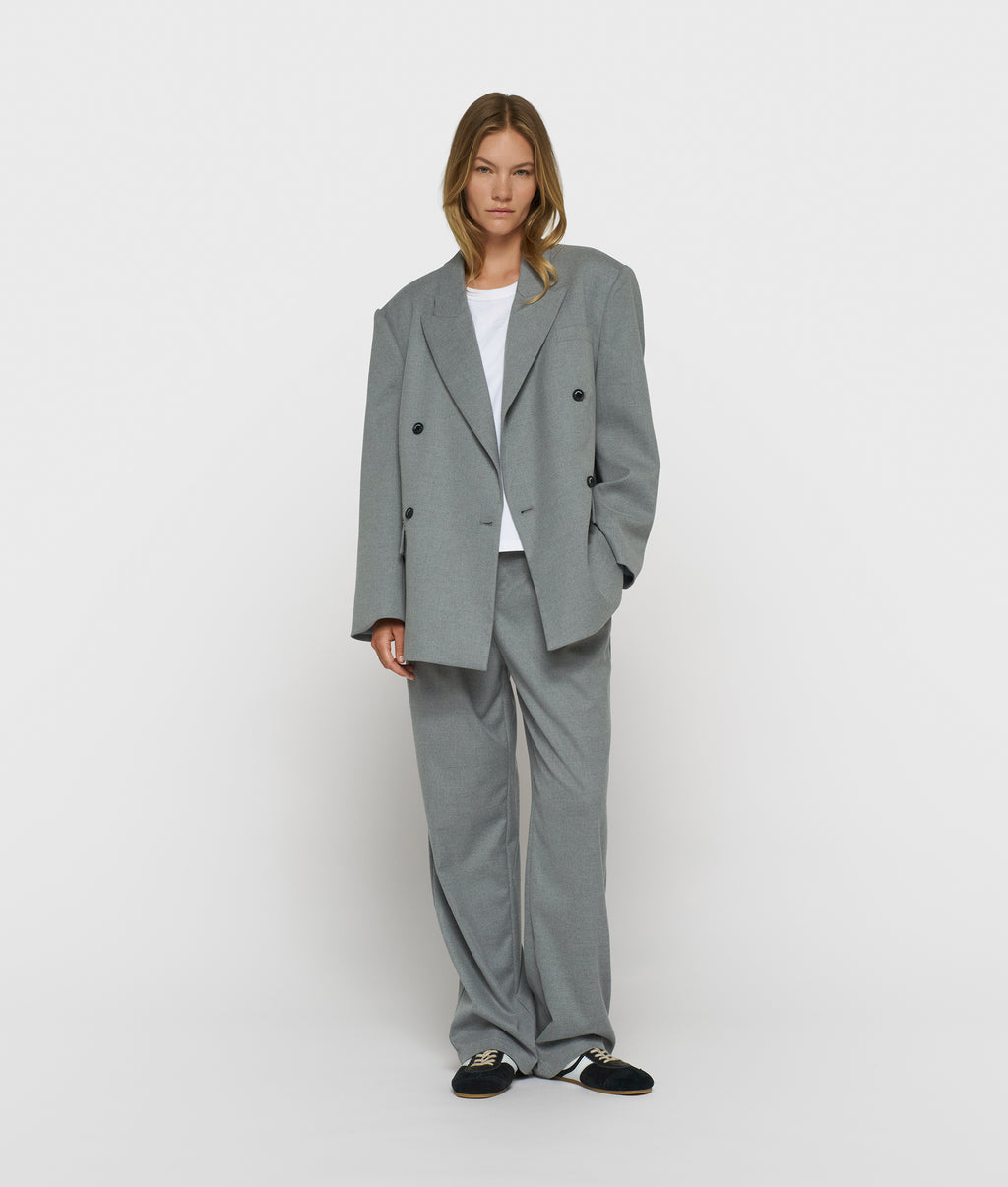proud blazer | light grey melee