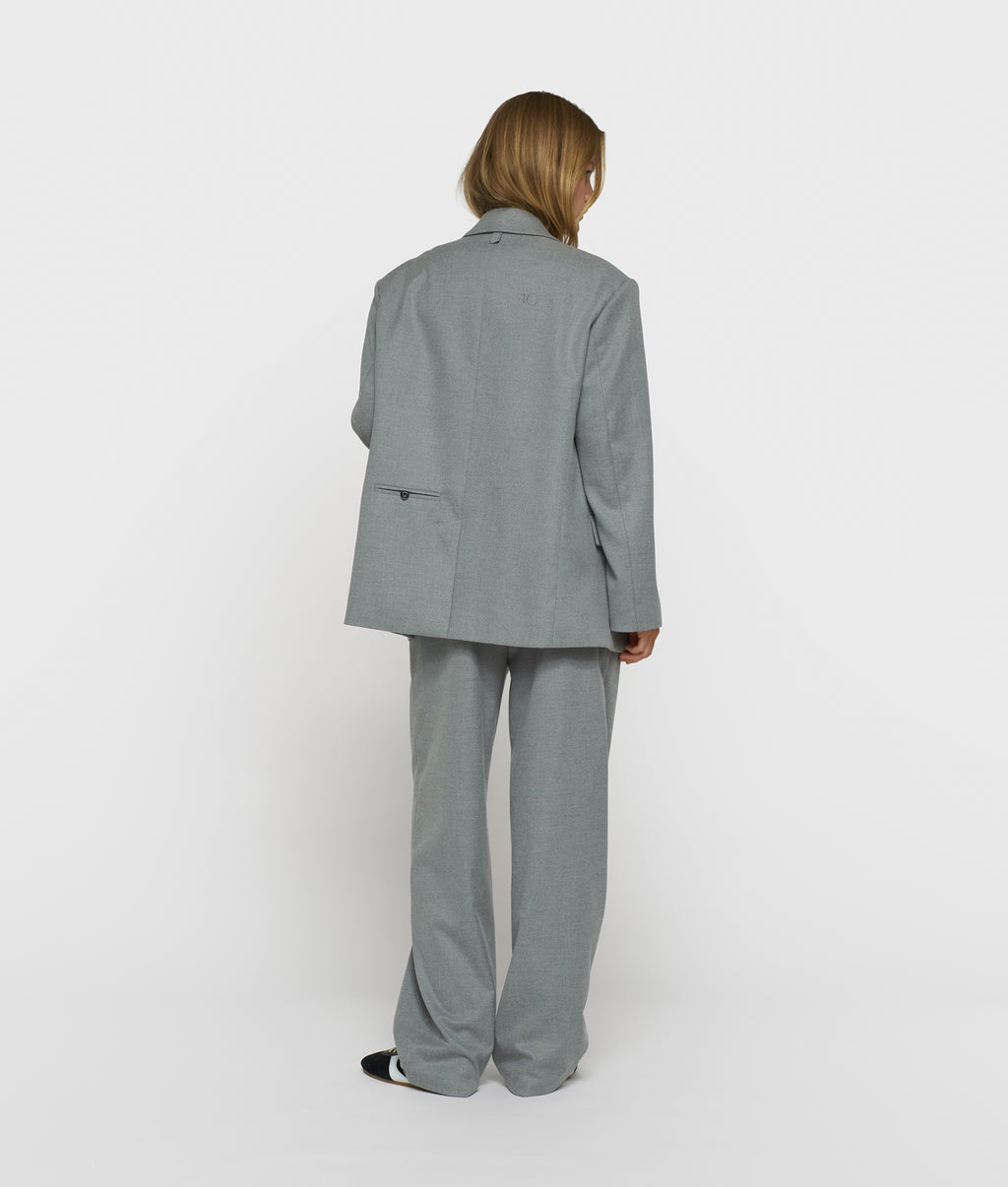 proud blazer | light grey melee