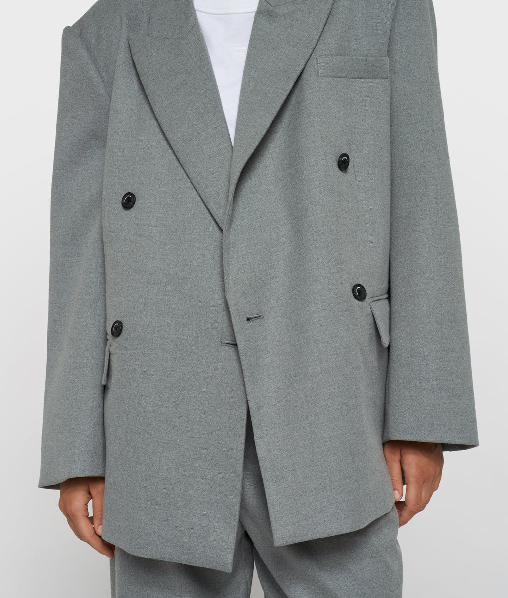 proud blazer | light grey melee