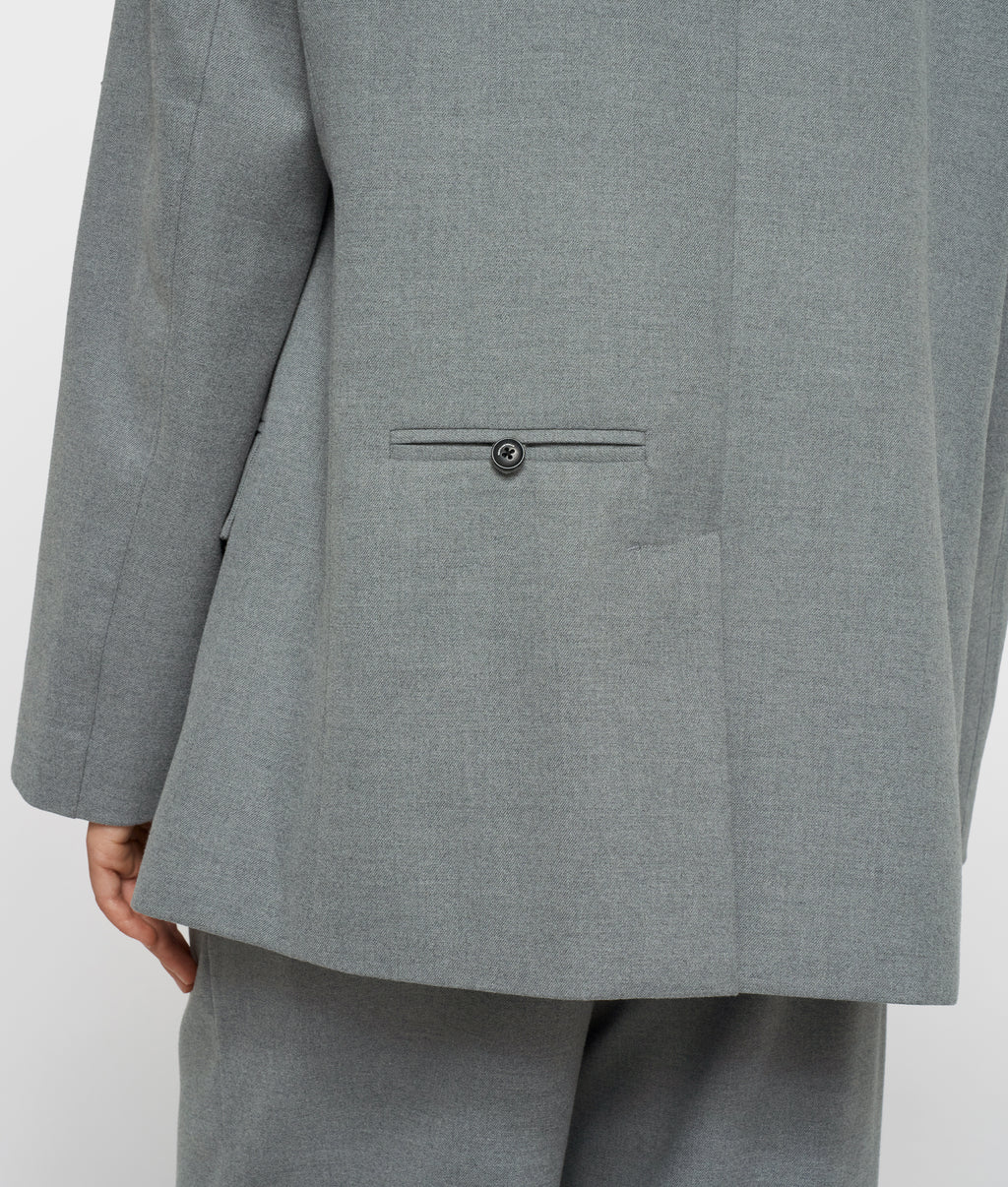 proud blazer | light grey melee