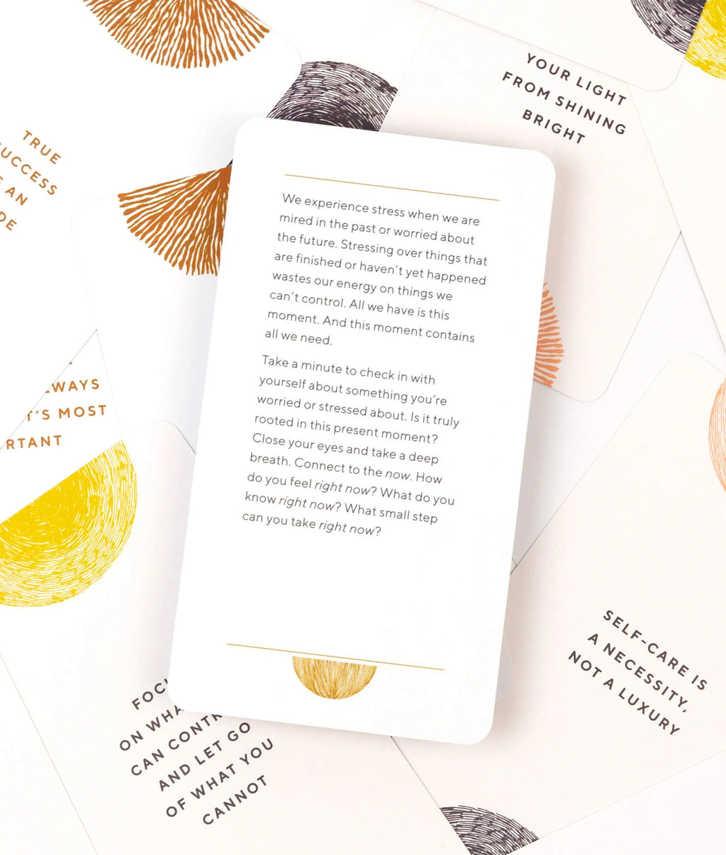 Calm the Chaos cards | multicolor