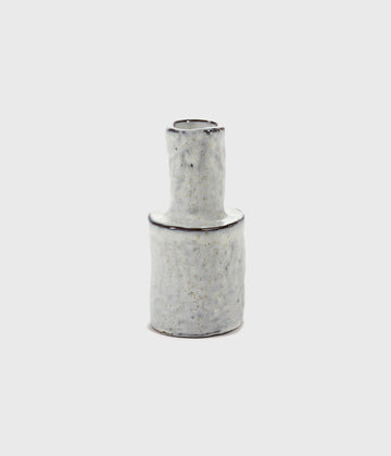 Vase 2 Héléna white 11CM | white