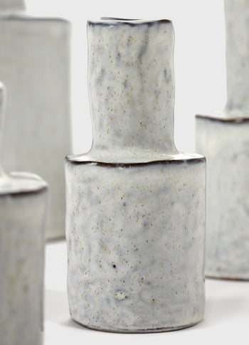 Vase 2 Héléna white 11CM | white