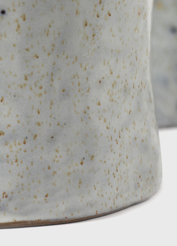 Vase 2 Héléna white 11CM | white
