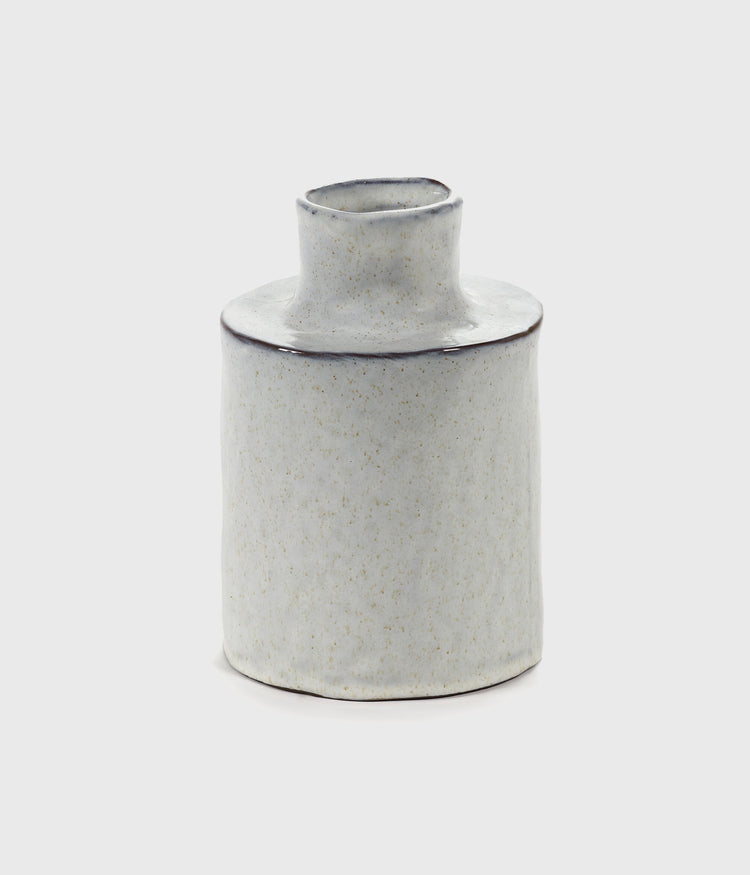 Vase 4 Héléna white 15CM | white