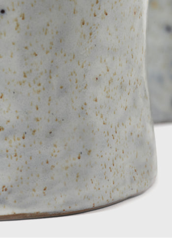Vase 4 Héléna white 15CM | white