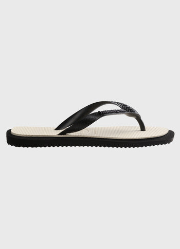 HAVAIANAS FLIPFLOP TOP SQUARE FUSHION | black
