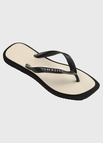 HAVAIANAS FLIPFLOP TOP SQUARE FUSHION | black