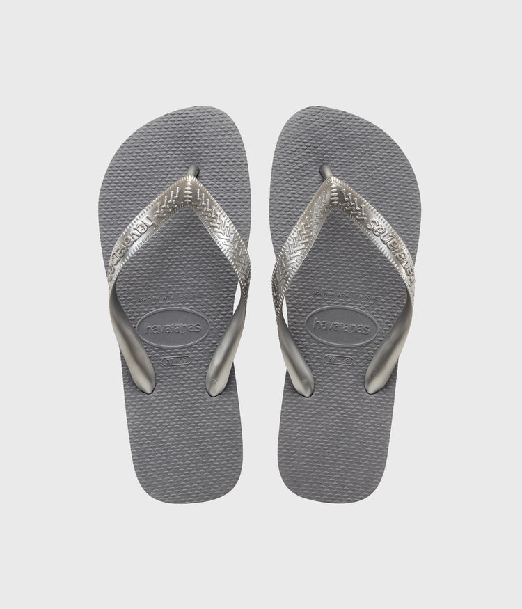 HAVAIANAS FLIPFLOP TOP TIRAS | silver grey