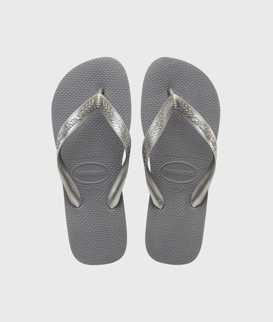 HAVAIANAS FLIPFLOP TOP TIRAS | silver grey