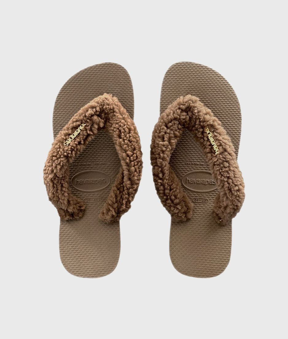 HAVAIANAS FLIPFLOP FLUFFY | rose gold