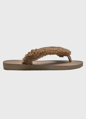 HAVAIANAS FLIPFLOP FLUFFY | rose gold