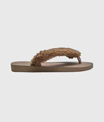 HAVAIANAS FLIPFLOP FLUFFY | rose gold