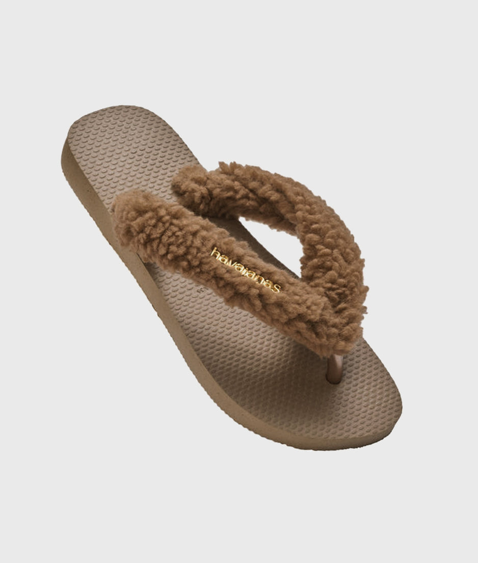 HAVAIANAS FLIPFLOP FLUFFY | rose gold