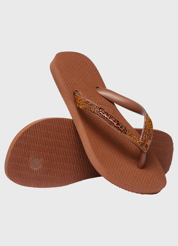 HAVAIANAS TOP GLOW | rust