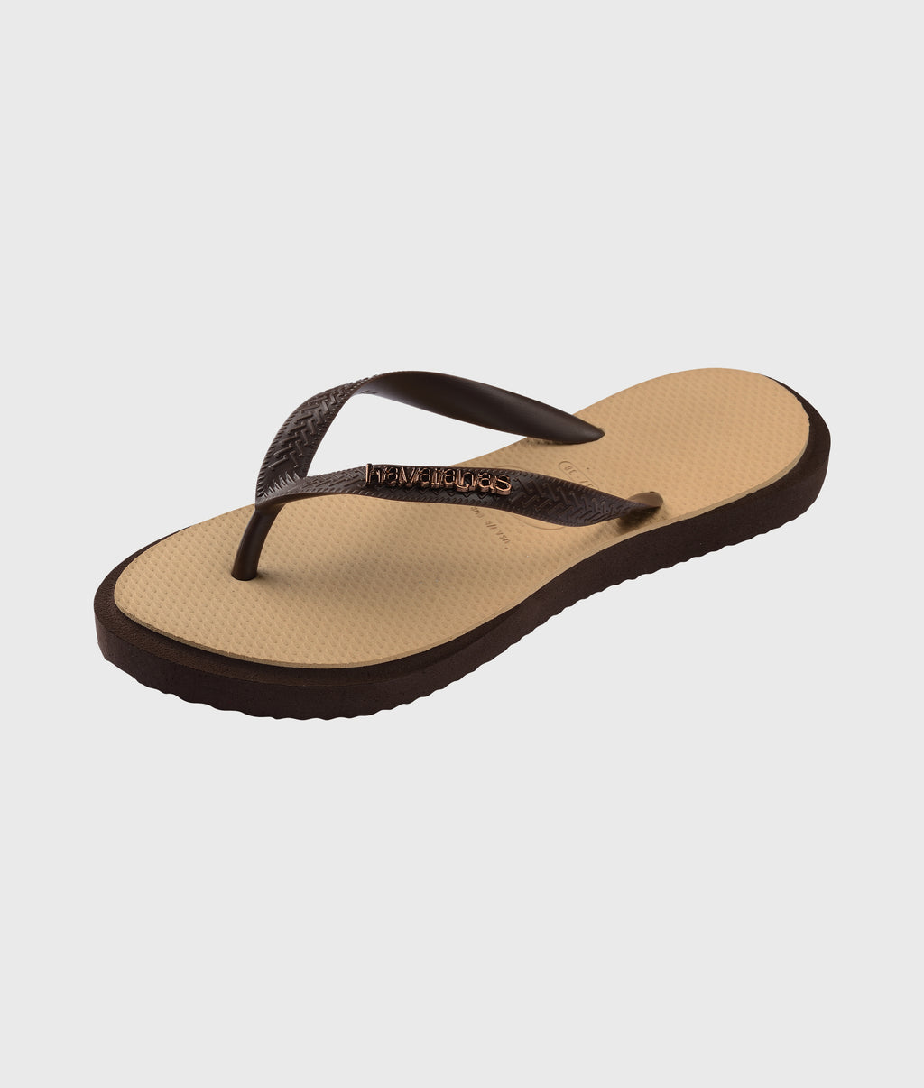 HAVAIANAS TOP POINT FUSION | brown