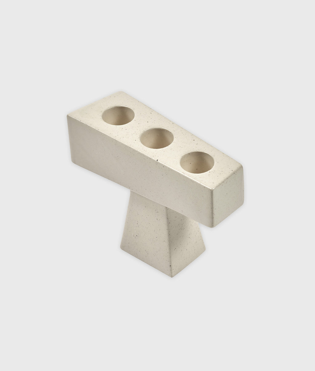 Candle Holder 06 Beige Molly | soft beige