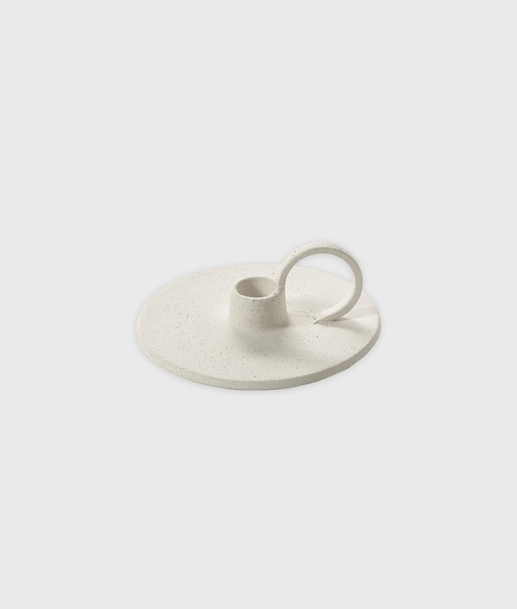 Candle Holder S Beige Mira | soft beige