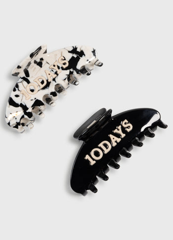hair claw | black