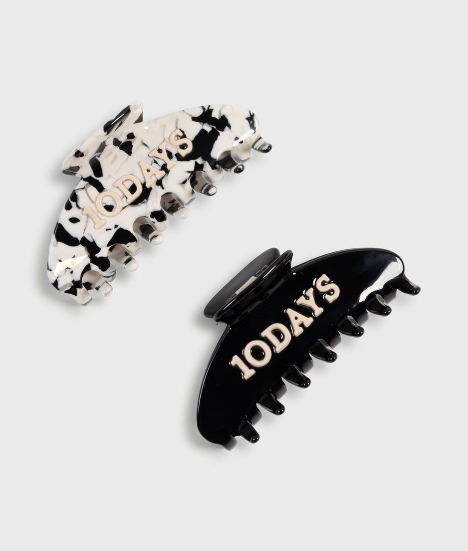 hair claw | black