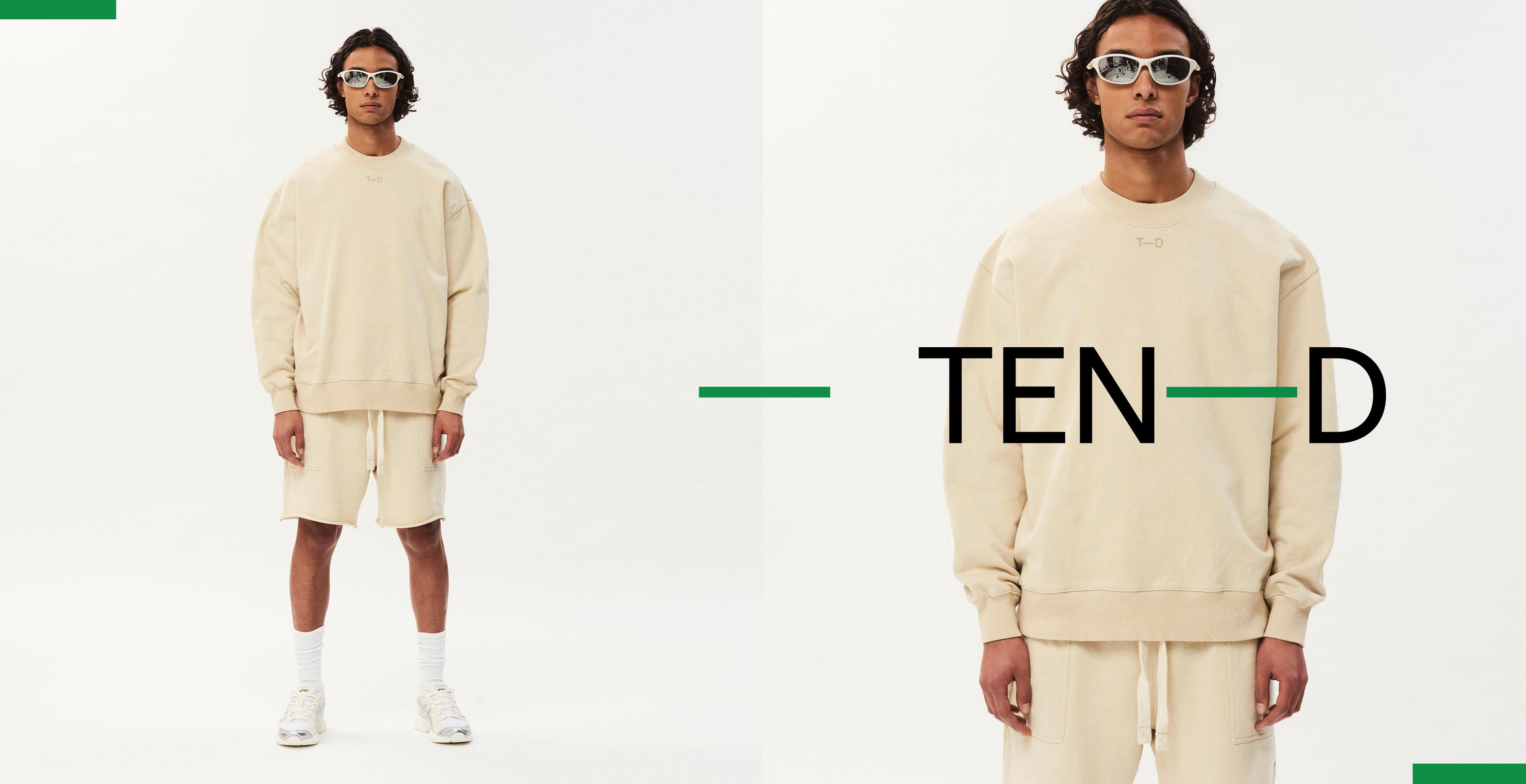 TEN-D for Humans beige set
