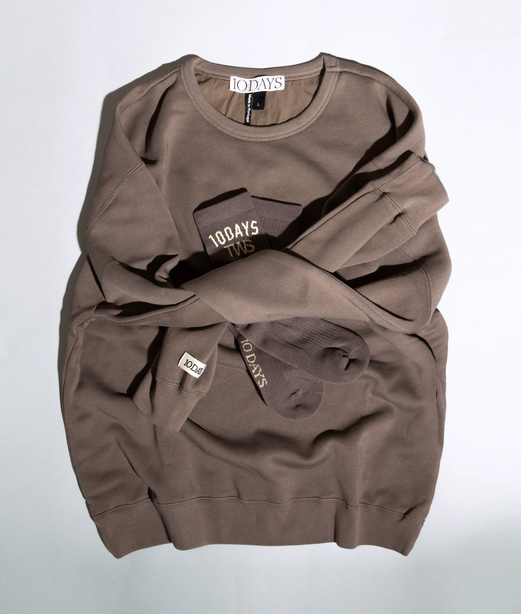 Statement Sweater TWS set | moonrock