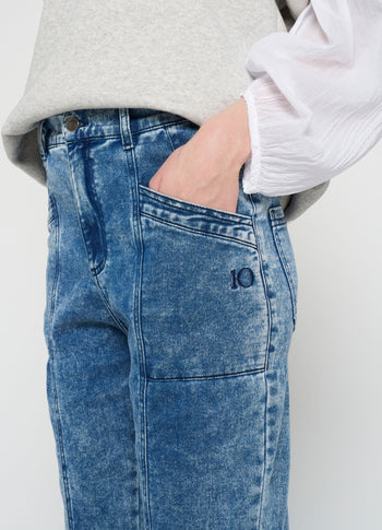 jog denim | blue denim