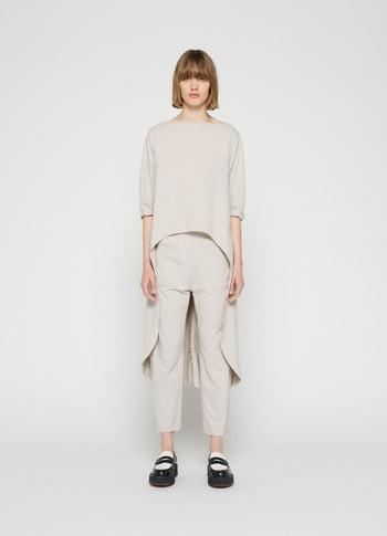 smoking sweater | grey sky
