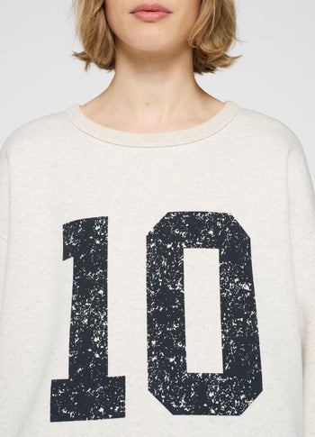 statement sweater 10 | soft white melee