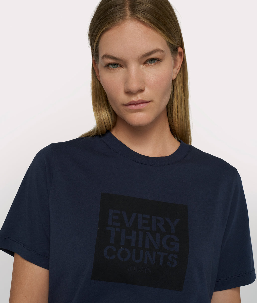 petite everything counts tee | night sky