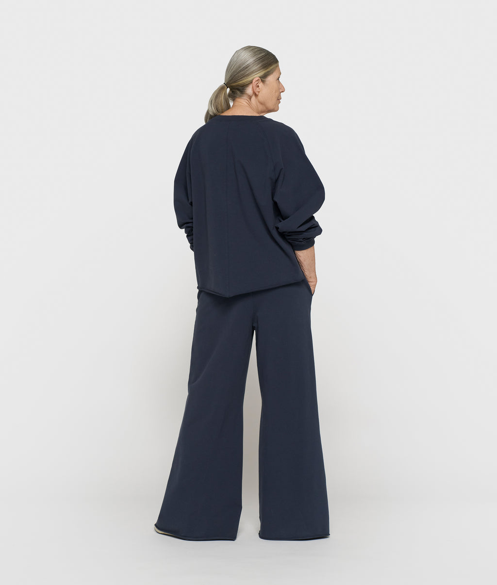 silent chique jogger met wijde pijpen | night sky