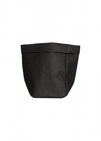 THE PAPER BAG SMALL | black
